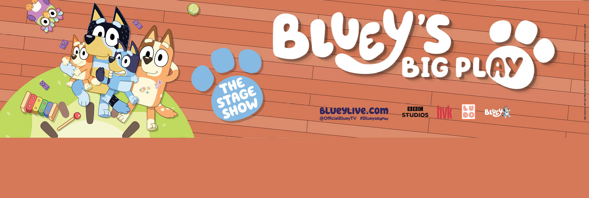 Slide 2: Bluey's Big Play